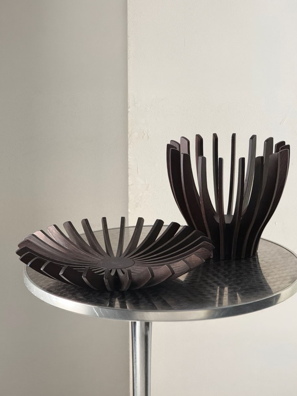 Coppia centrotavola / portaoggetti design italiano – Centré